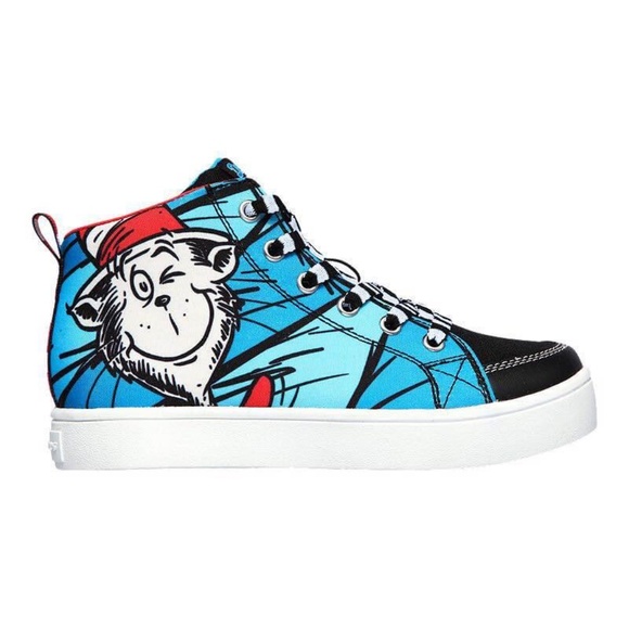 BRAND NEW youth boy girl Skechers dr Seuss world shoes size 1Y - Picture 3 of 10
